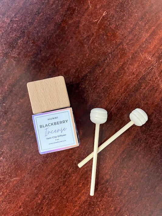 Blackberry Incense car vent clip diffuser