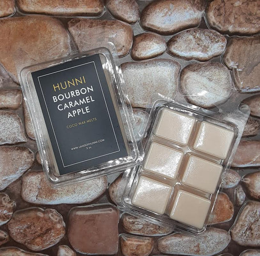 Bourbon Caramel Apple coco wax melts 3 oz