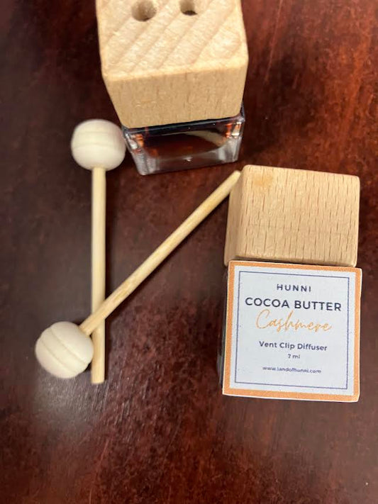Cocoa Butter Cashmere car vent clip diffuser