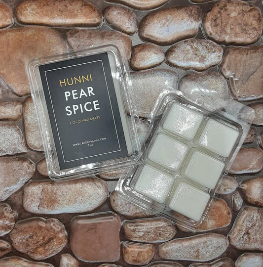 Pear Spice coco wax melts 3 oz