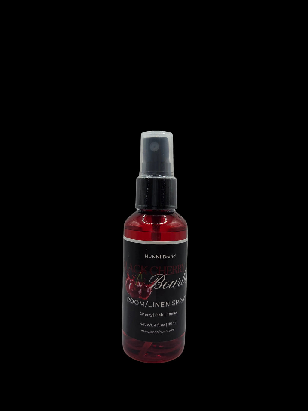 HUNNI Black Cherry Bourbon room/linen spray 2 oz