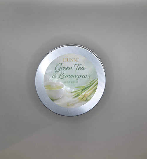Green Tea & Lemongrass Shea balm-4 oz