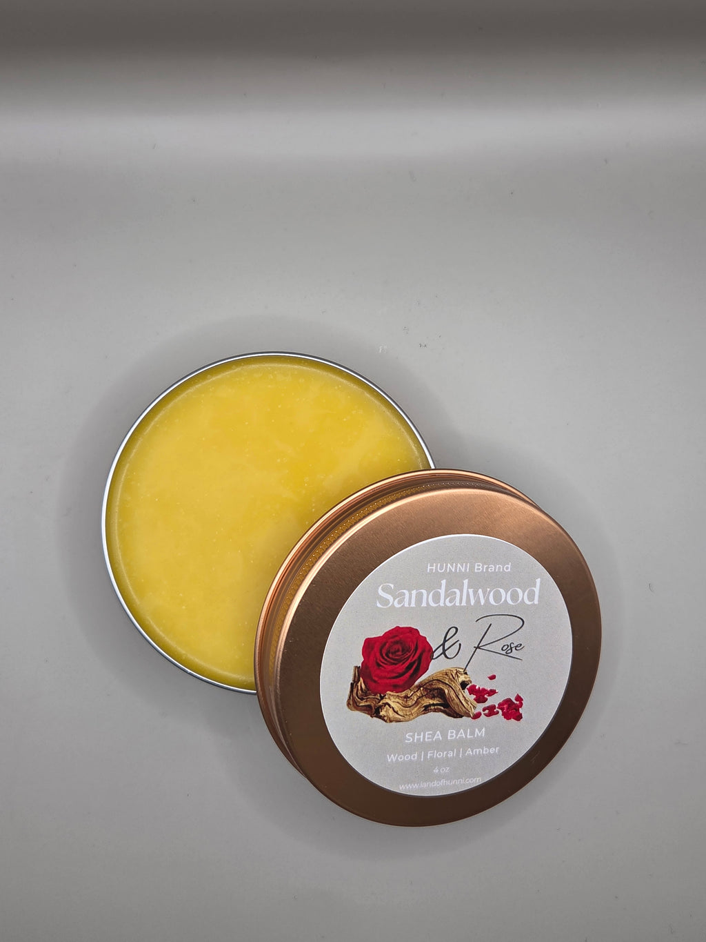 Sandalwood & Rose Shea Balm-4 oz