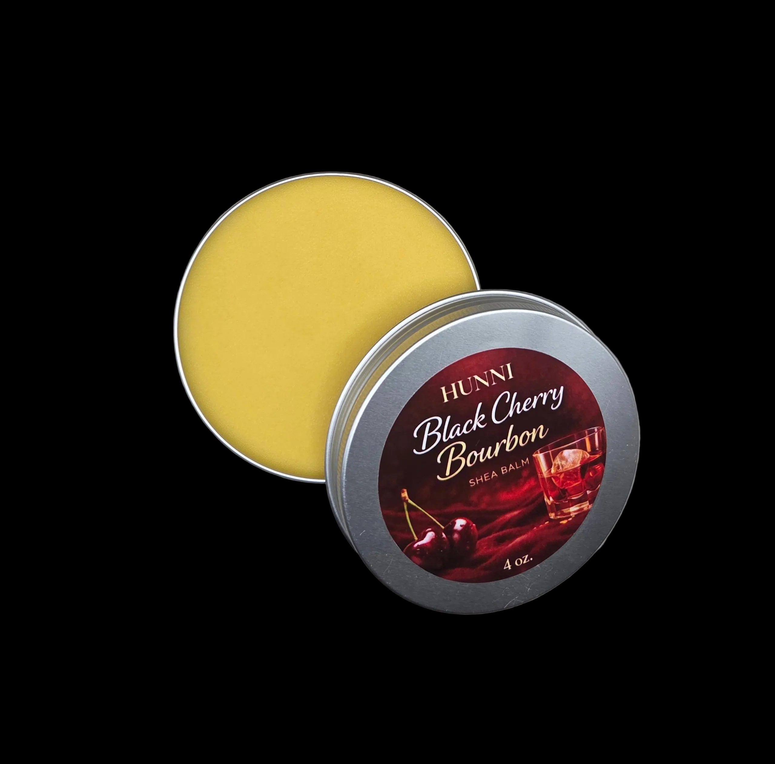 HUNNI Black Cherry Bourbon Shea Balm 4 oz
