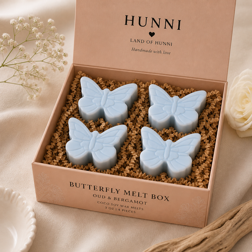 Butterfly Melt Box-Oud and Bergamot (3 oz)
