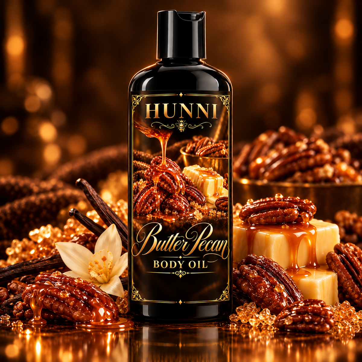 HUNNI Body Oil-Butter Pecan