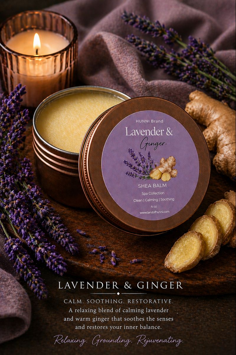 Lavender & Ginger Shea balm