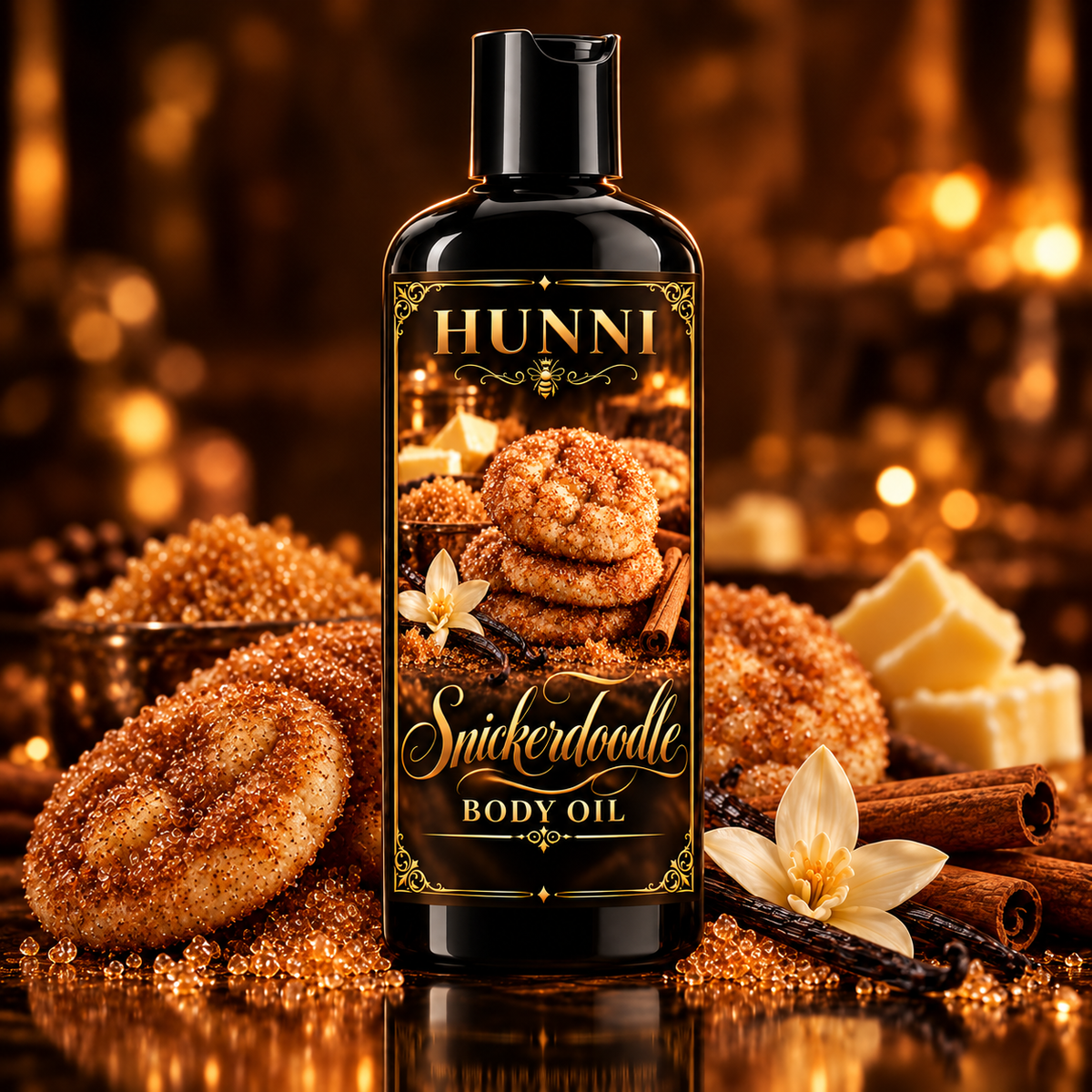 HUNNI Body Oil-Snickerdoodle