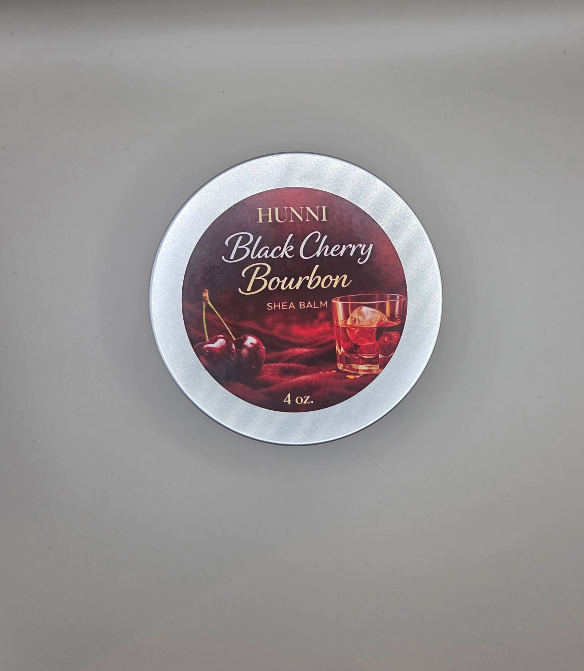 HUNNI Black Cherry Bourbon Shea Balm 4 oz