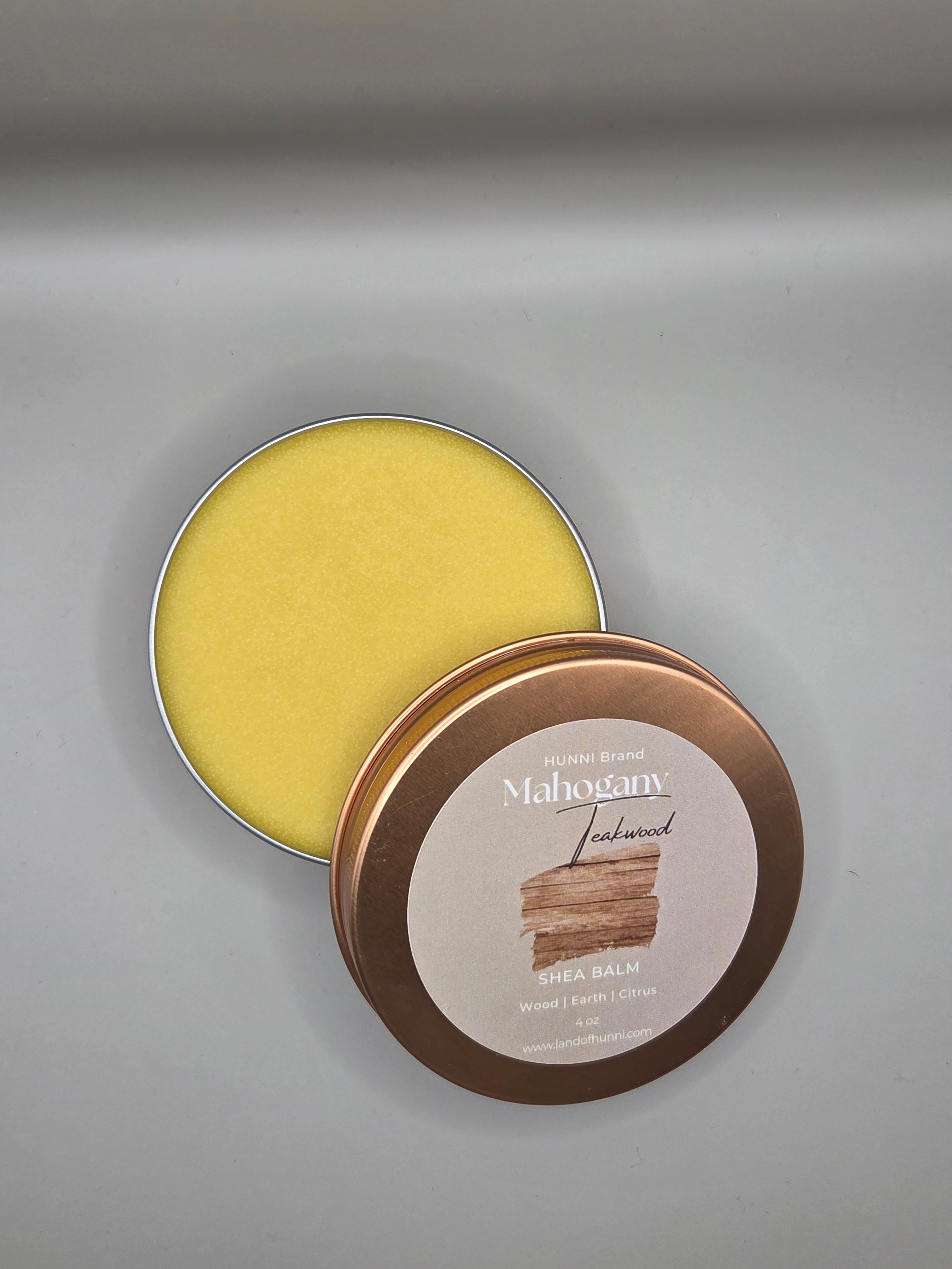 Mahogany Teakwood Shea balm-4oz