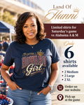 Howard Girl tee in navy